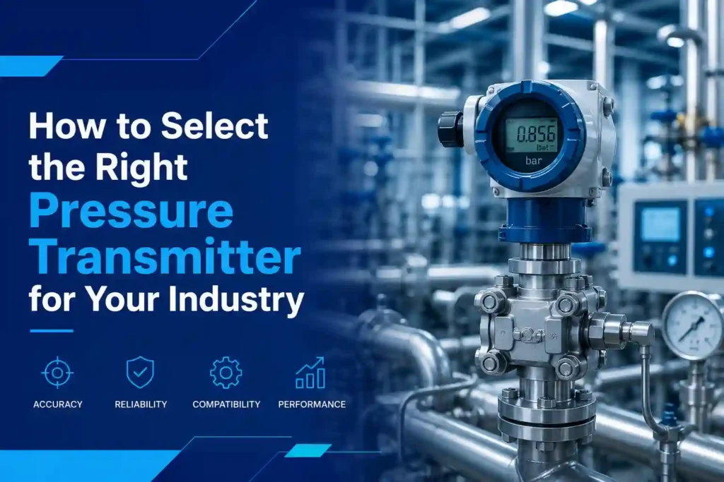 How to Select the Right Pressure Transmitter for Your Industry