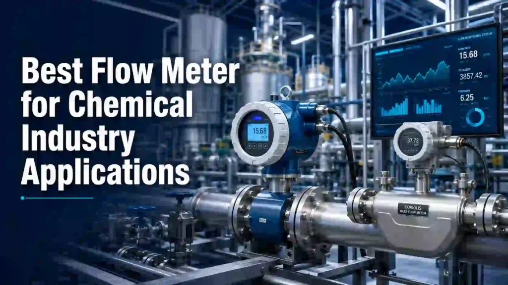 Best Flow Meter for Chemical Industry Applications