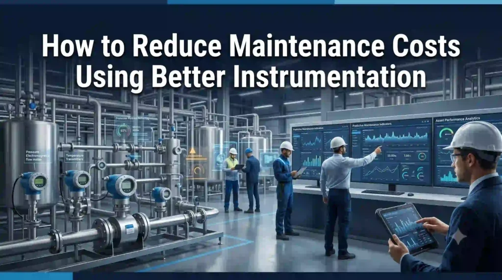 How to Reduce Maintenance Costs Using Better Instrumentation