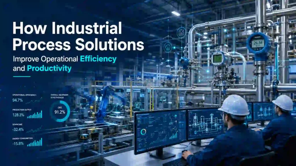 How Industrial Process Solutions Improve Operational Efficiency and Productivity