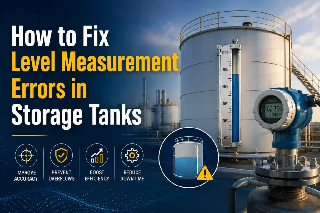 How to Fix Level Measurement Errors in Storage Tanks