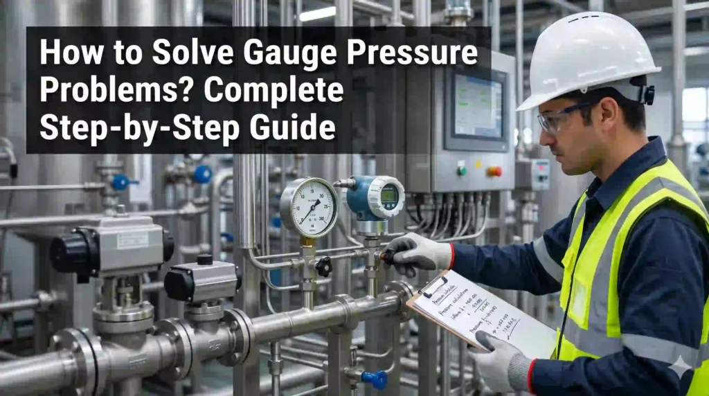 How to Solve Gauge Pressure Problems Complete Step-by-Step Guide